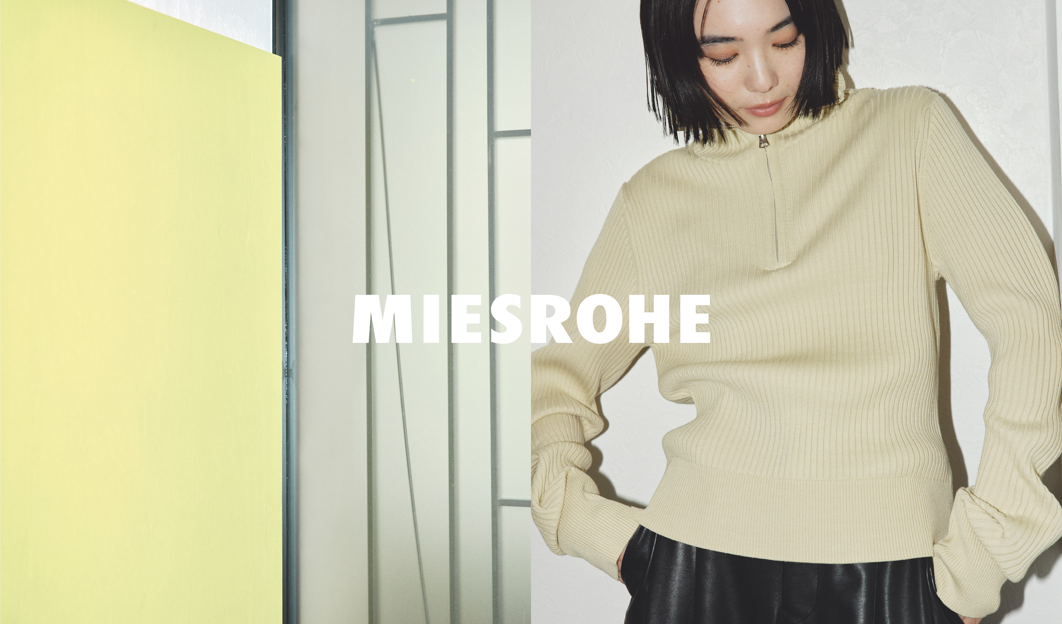 MIESROHE / ミースロエ
ワンショルドレープフロッキーチュールTOPS 公式】MIESROHE（ミースロエ） | オフィシャル通販サイト
