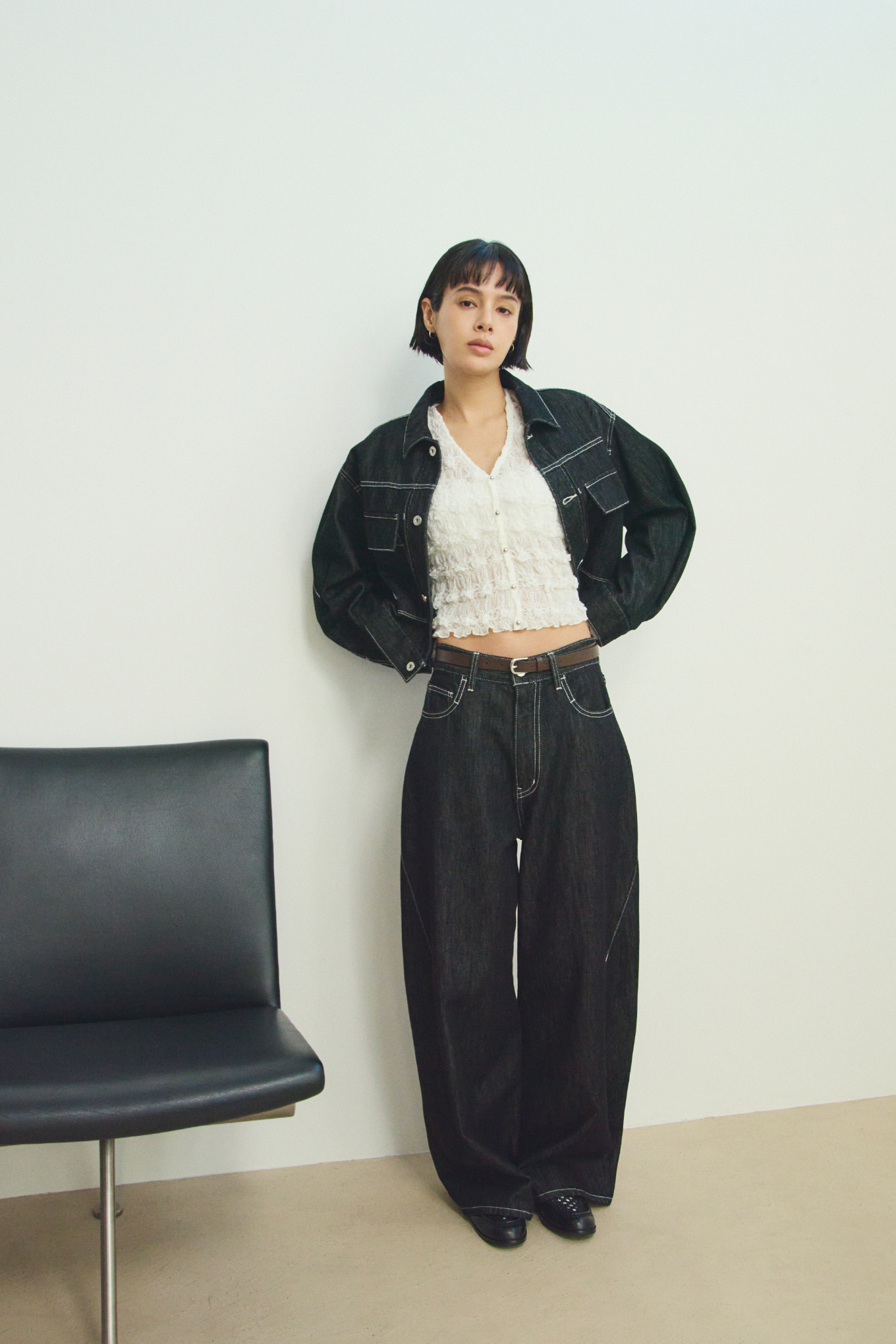 DENIM for a new chapter MIESROHE Starring Kana Oya