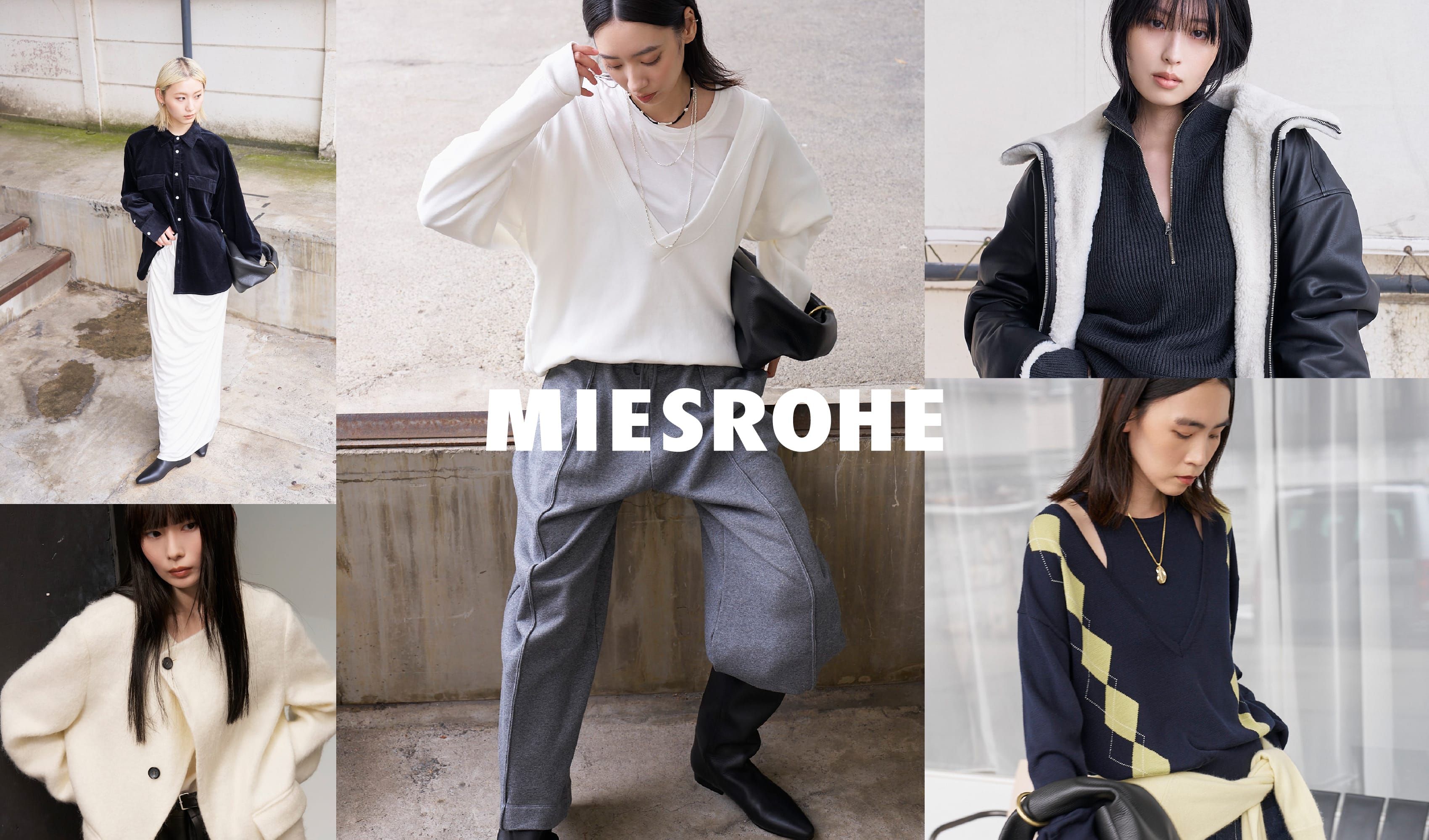 MIESROHEミースロエノーカラーハーフスリーブジャケットグレー1 新品タグ付 公式】MIESROHE（ミースロエ） | オフィシャル通販サイト