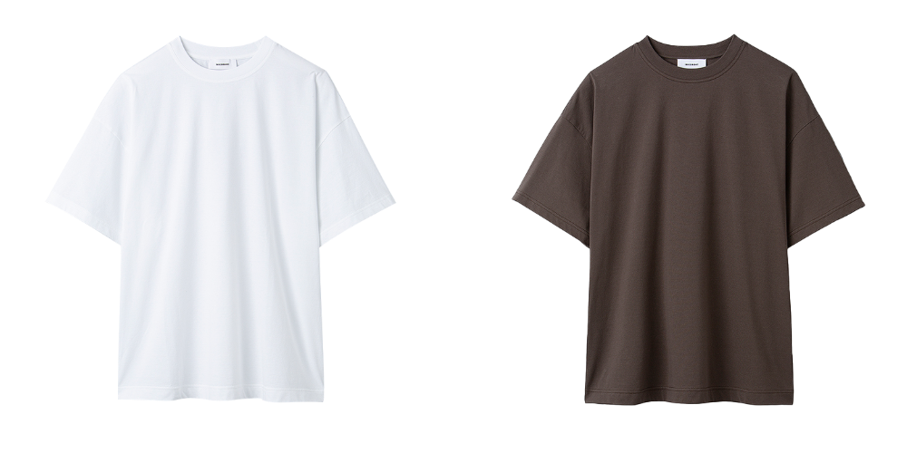 ORGANIC COTTON BACK PRINT T-SHIRT オーガニックコットンバックプリントT