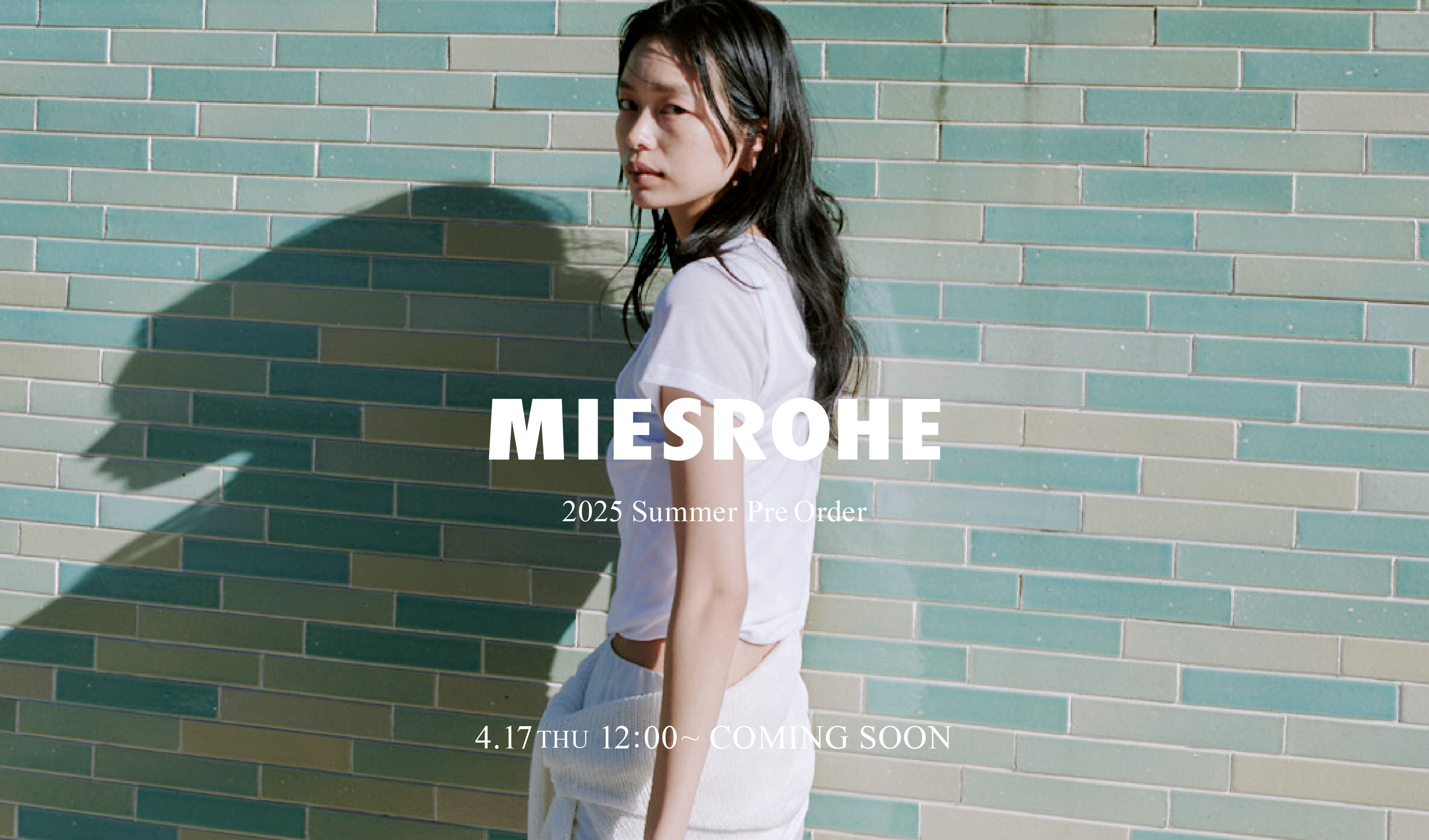 2025 SUMMER COLLECTION PRE ORDER 4/22（火）12：00～ご予約スタート！