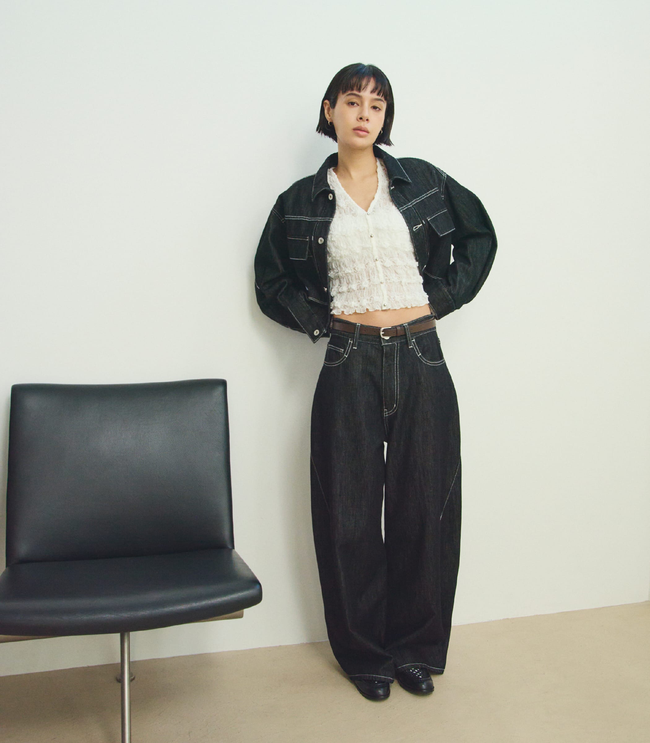 DENIM for a new chapter MIESROHE Starring Kana Oya