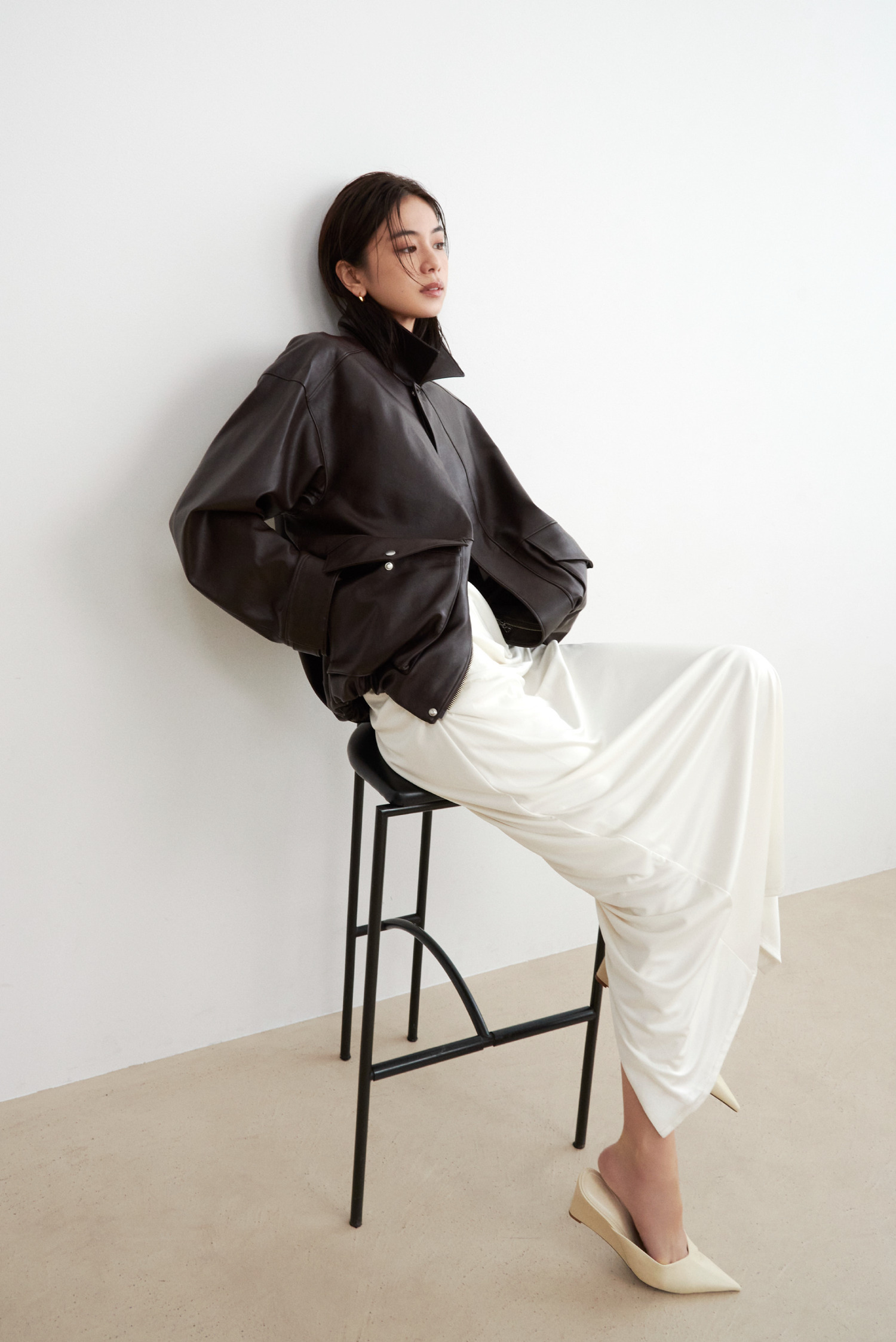 MIESROHE starring Harumi Sato ’26 Autumn Collection のメインビジュアル